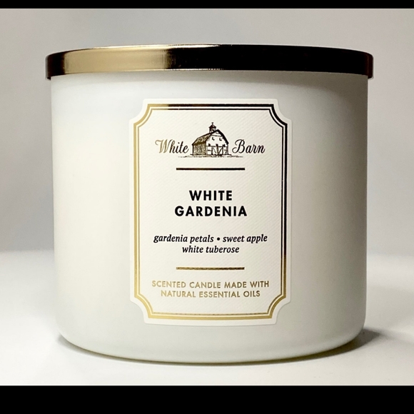 Bath & Body Works Accents Bath And Body Works White Gardenia Candle